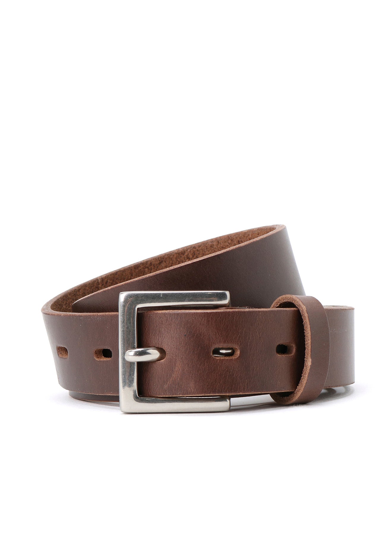 Premium Full-Grain Chromexcel Leather Belt in Classic Brown - Durable & Stylish for Casual, Business & Outdoor Wear