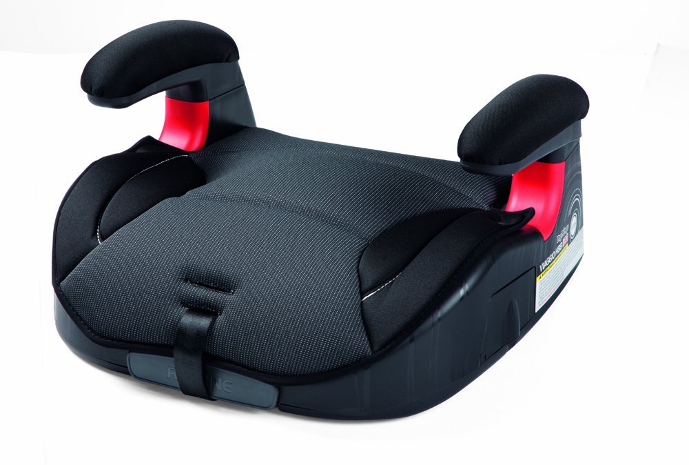 Peg Perego Viaggio HBB 120 Booster Car Seat for Kids 40-120 lbs | High Back Booster Seat with Safety Features | Made in Italy | Crystal Black | Perfect for School, Travel & Daily Commute