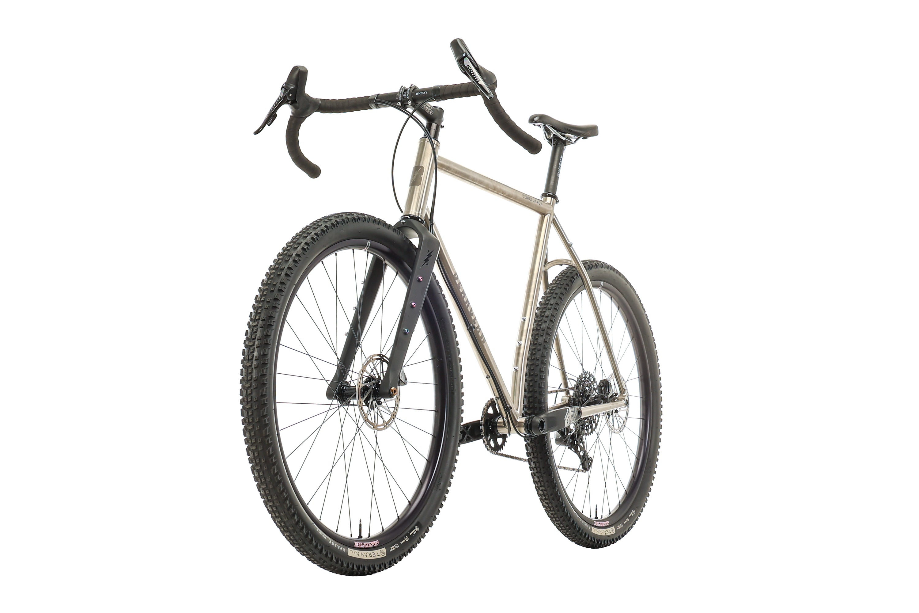 Bearclaw Bicycle Co. Beau Jaxson Gravel Bike - 60cm Frame Size | Lightweight Carbon Fiber Adventure Bike for Men & Women | Perfect for Off-Road Trails, Commuting & Long-Distance Cycling