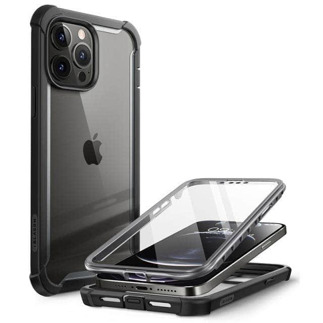 iPhone 13 Pro Case - BLASON Ares Dual Layer Rugged Clear Bumper with Military Drop Protection | Perfect for Outdoor Activities, Travel & Daily Use