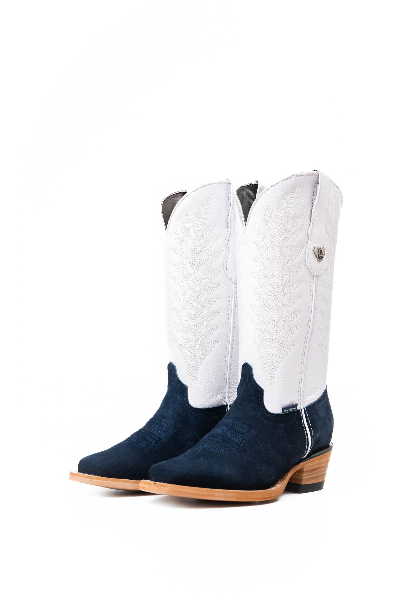 Sierra Roughout Frontier Toe Cowgirl Boots - Western Style Leather Boots for Women - Comfortable & Durable for Riding, Country Dancing & Outdoor Activities