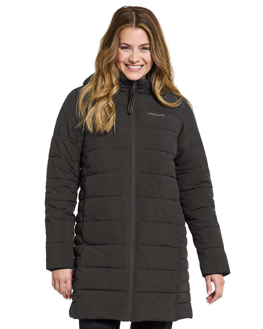 Didriksons Katrin Women's Waterproof Winter Parka Coat - Warm Windproof Hooded Jacket for Outdoor Activities & Daily Wear