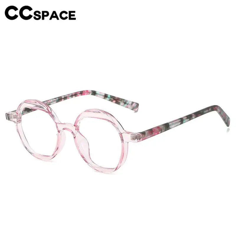 CCspace Women's Full Rim Square TR90 Eyeglasses Frame 56898 - Lightweight & Durable for Work, Reading & Fashion