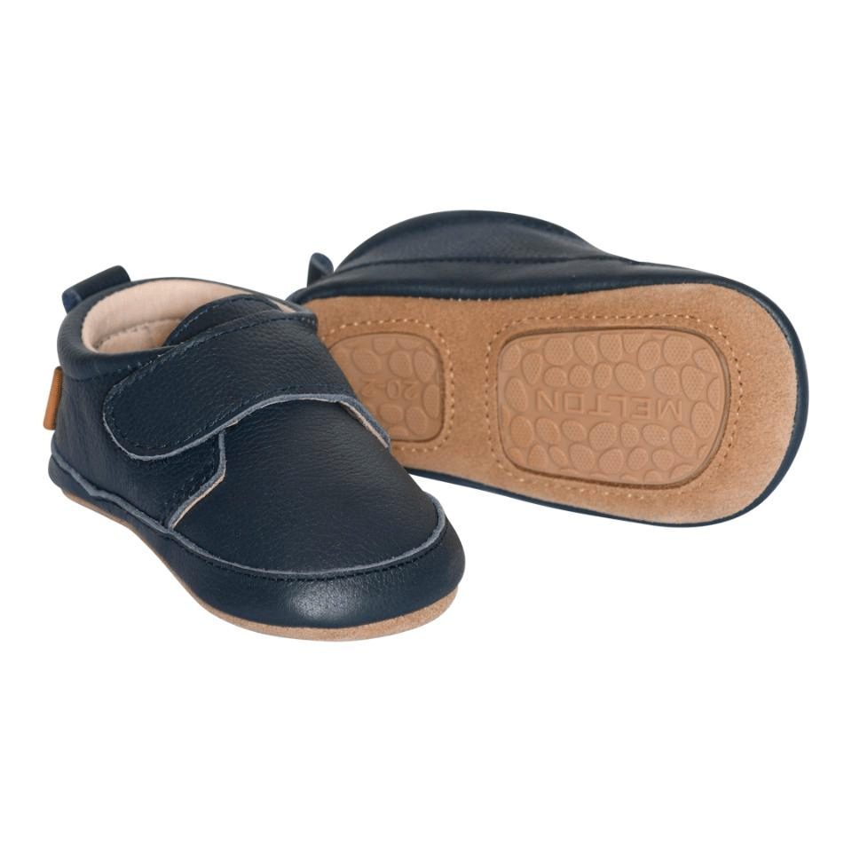 Premium Marine Baby Leather Shoes by Melton – Soft & Comfortable First Walkers for Infants – Perfect for Special Occasions, Photos & Everyday Wear