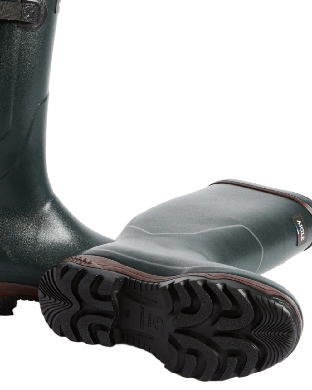 Aigle Parcours 2 ISO Wellington Boots - Waterproof Rubber Rain Boots for Men & Women - Perfect for Gardening, Farming, and Outdoor Adventures