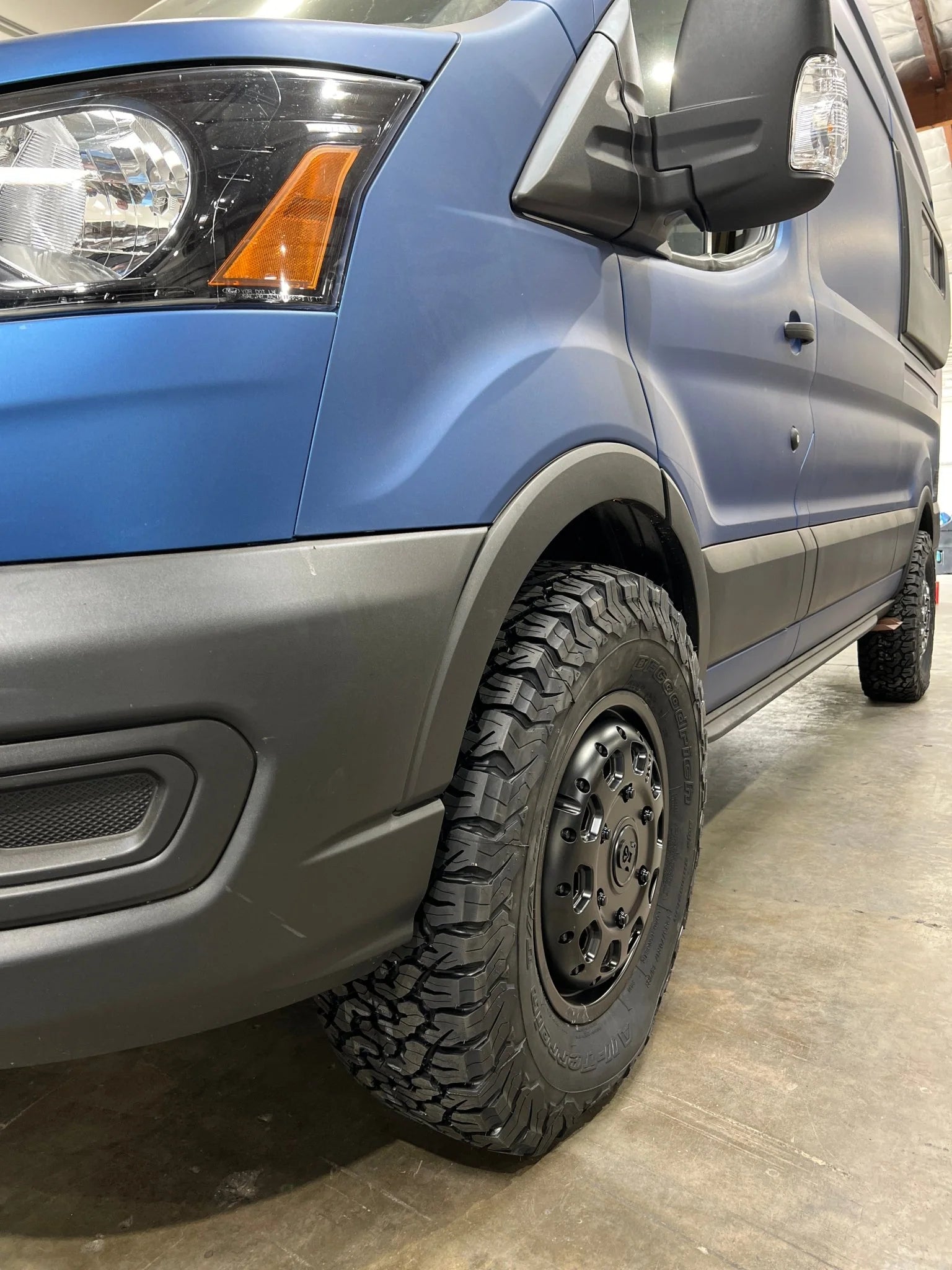Owl Talon Wheels for 2014-2024 Ford Transit Van 2500 AWD - Premium Alloy Rims for Commercial Vans & Work Trucks - Perfect for Delivery Services, Camping & Adventure Vehicles