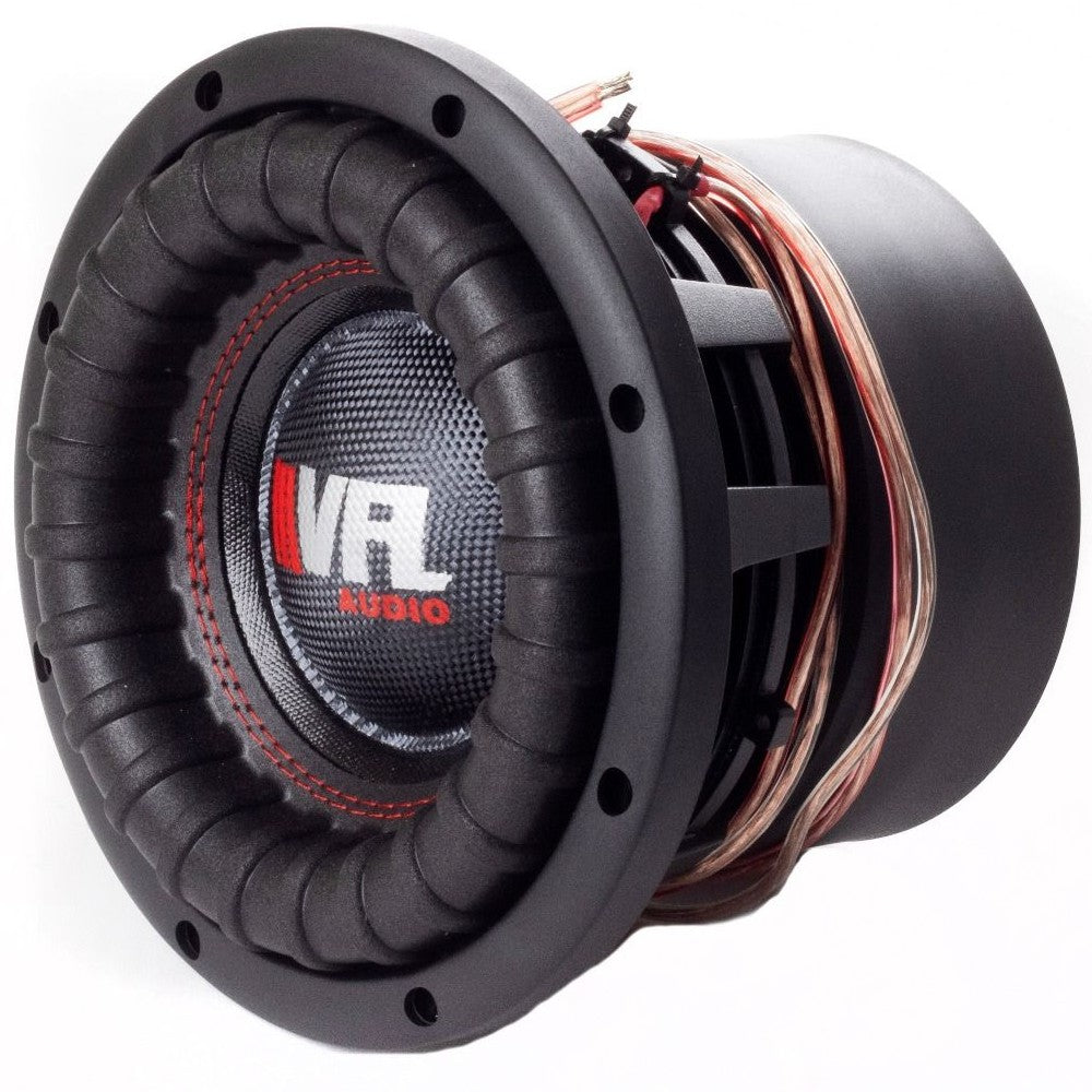 American Bass VFL8D4 800W 8 Inch Dual 4 Ohm Competition Series Car Subwoofer - High Performance Bass for Car Audio & Sound Systems | Perfect for Competitions, Concerts & Road Trips