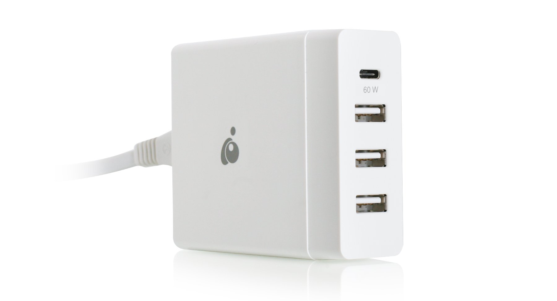 IOGEAR 72W USB-C Charger for MacBook Pro & Phones - GPAWC72W