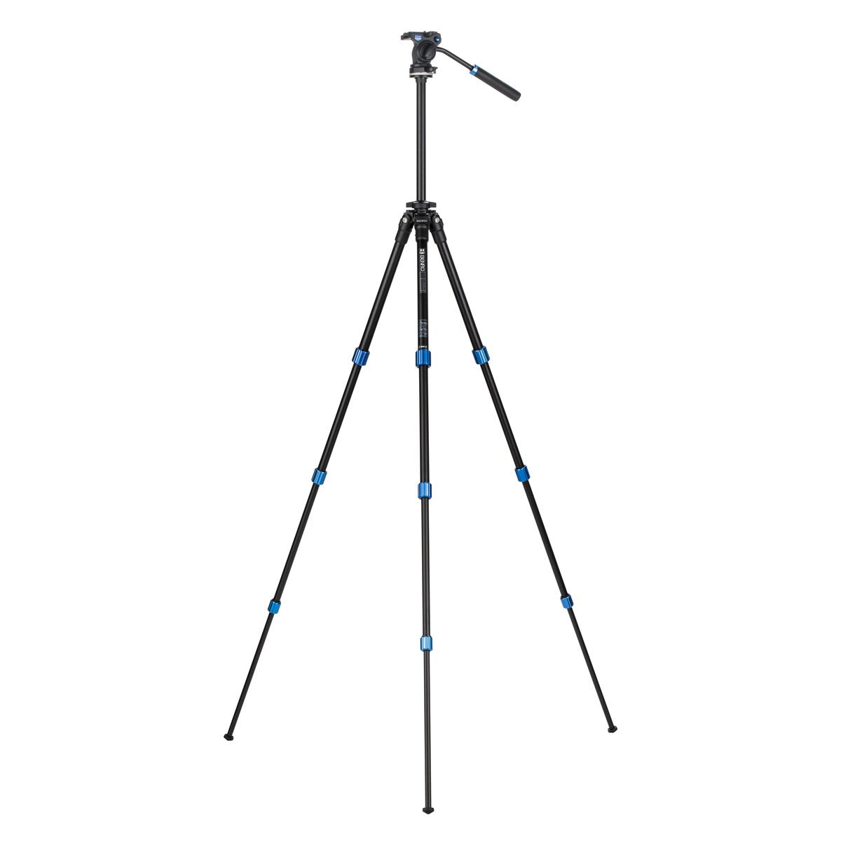 Benro TSL08AS2CSH SLIM Aluminum Video Tripod Kit with Handle - Professional Camera Stand for DSLR & Mirrorless (Open Box) | Perfect for Vlogging, Travel Photography & Outdoor Shooting