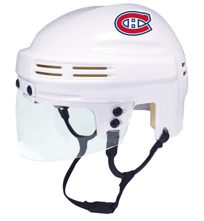 Montreal Canadiens NHL Mini Helmet - Official Collectible Hockey Memorabilia for Fans & Sports Enthusiasts - Perfect for Display, Gifts & Home Decor