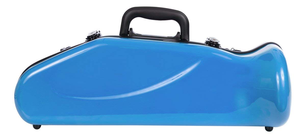 Fiberglass Trumpet Case - Ultra Lightweight C/B Blue Protective Cover for Easy Transport | Perfect for School, Band Practice & Travel