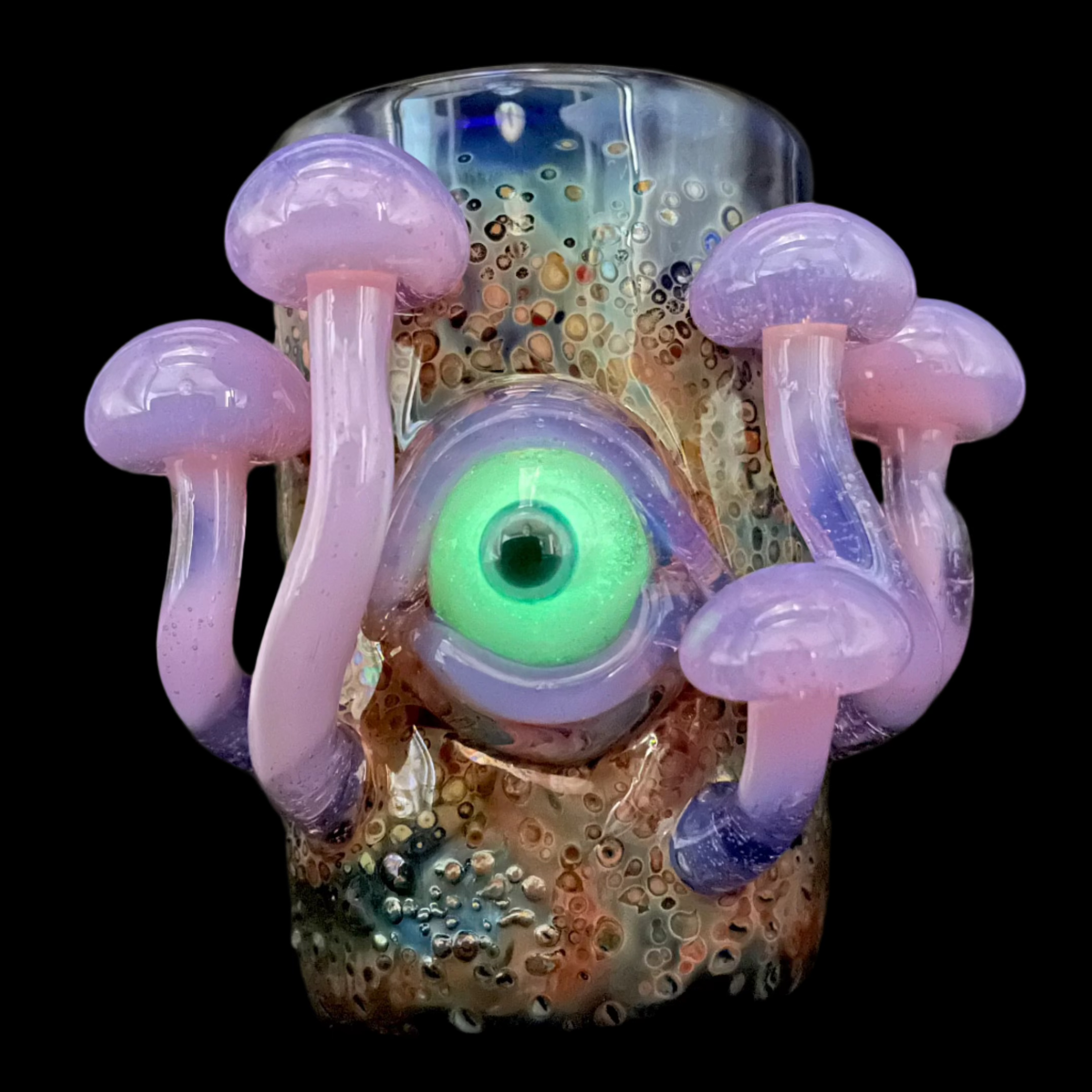 Pink Slime Mushroom Shot Glass - Unique Novelty Drinking Cup for Parties, Gifts & Collectibles | Fun Barware for Halloween, Themed Events & Anime Fans