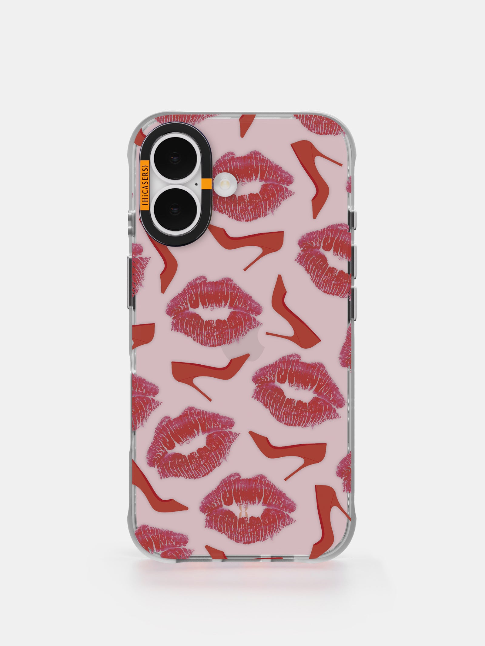 Iridescent Lip Print High Heels - Stylish Pink Shoes for Women | Perfect for Parties, Date Nights & Special Occasions