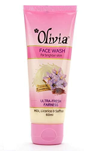 Olivia 3-Pack Face Wash Set (60ml Each) - Ultra-Fresh Fairness, Acne Repair & Gold Glow Face Wash for Radiant Skin | Daily Cleansing, Acne Treatment & Brightening Skincare Routine | Perfect for Morning & Night Use