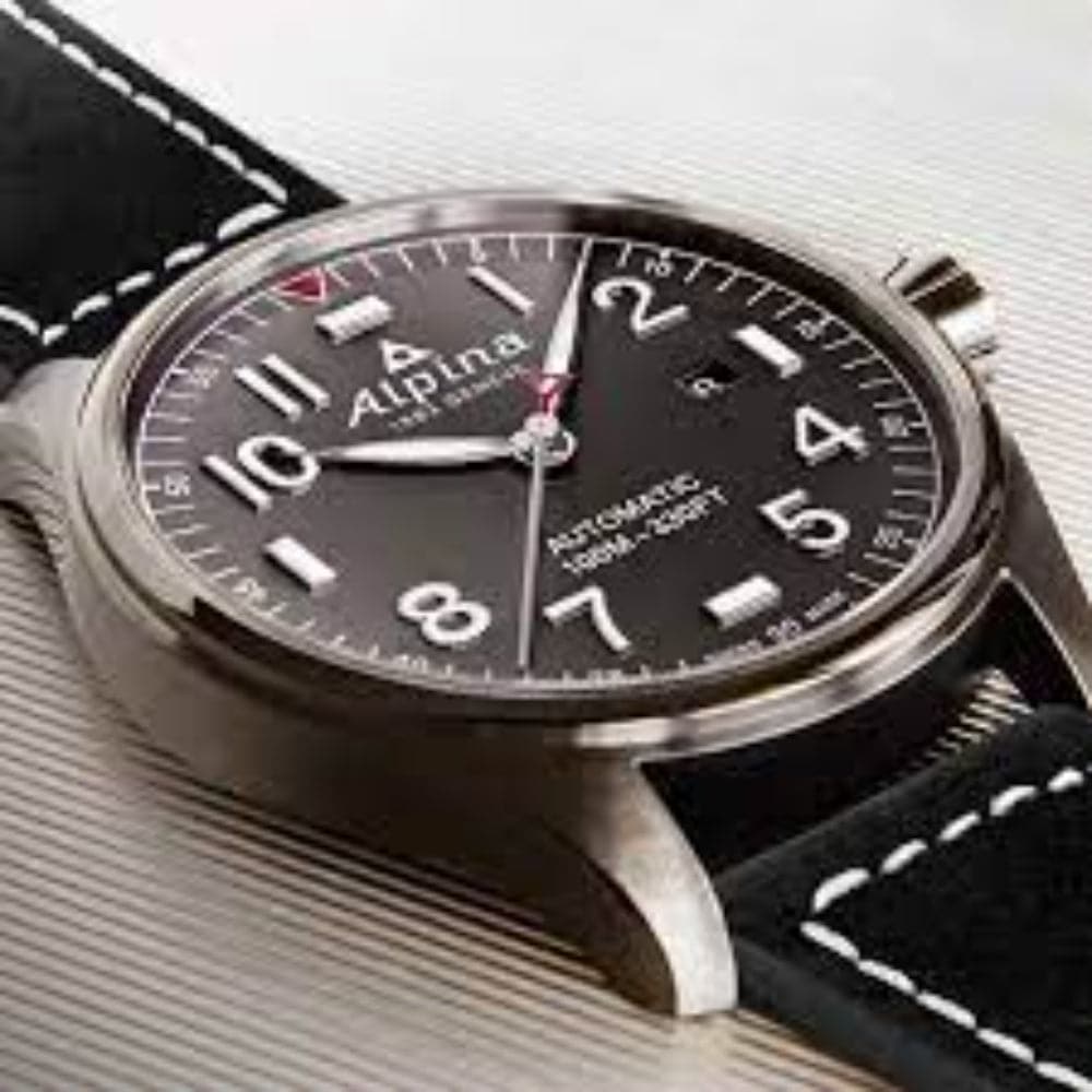 ALPINA STARTIMER PILOT Automatic Men's Watch AL 525G4TS6 - Luxury Aviation Timepiece for Business & Travel