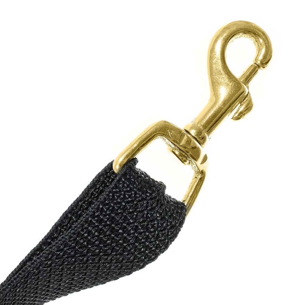 Premium Brass Swivel Snap Hooks - 15 Pack (3/8 Inch) - Heavy Duty Keychain Clips for Keys, Purses, Backpacks & Pet Leashes - Durable Metal Hardware for DIY Crafts & Outdoor Gear
