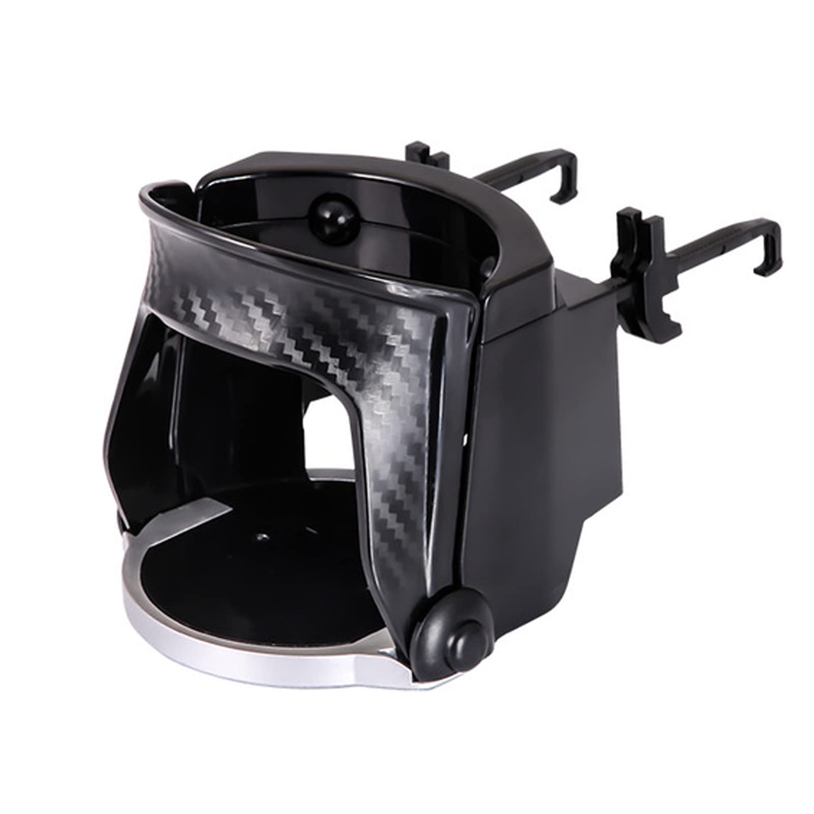 PaKyKai Adjustable Universal Car Cup Holder - Air Vent Mount with Hook for Water Bottles, Coffee Cups & Travel Mugs | Perfect for Road Trips, Commuting & Long Drives