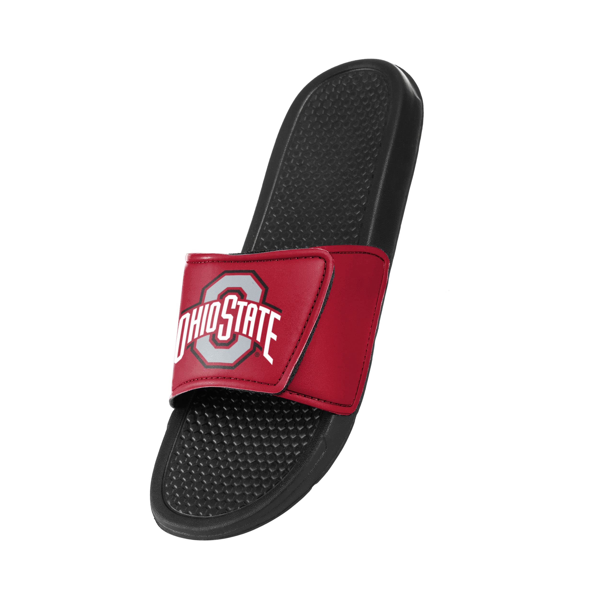 NCAA Men's Cropped Big Logo Slides - Comfortable Casual Sandals for Home, Pool, Beach & Gym Wear