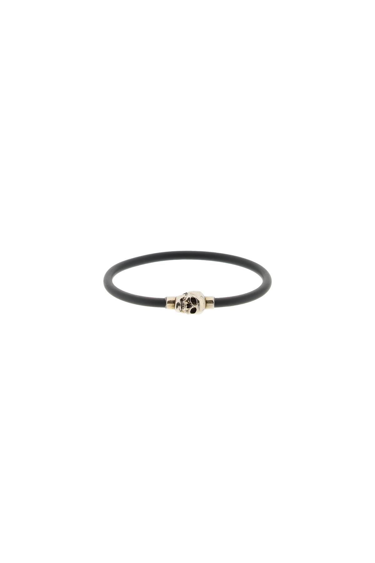 Alexander McQueen Skull Rubber Bracelet - Stylish Unisex Fashion Accessory for Men & Women - Perfect for Casual Wear, Parties & Gifts