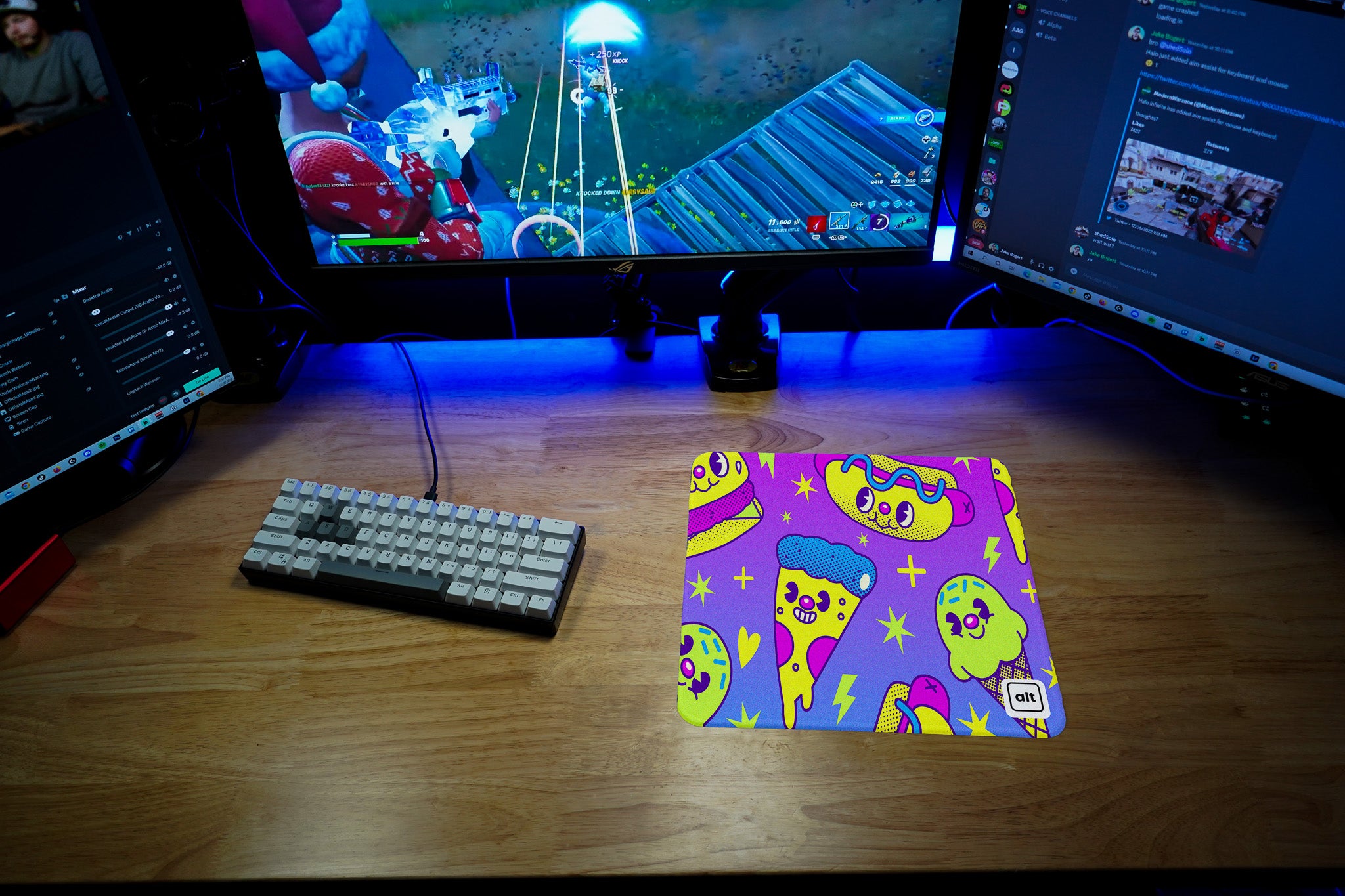 Premium Non-Slip Gaming Mouse Pad with Smooth Surface - Perfect for Office, Gaming, and Home Use
