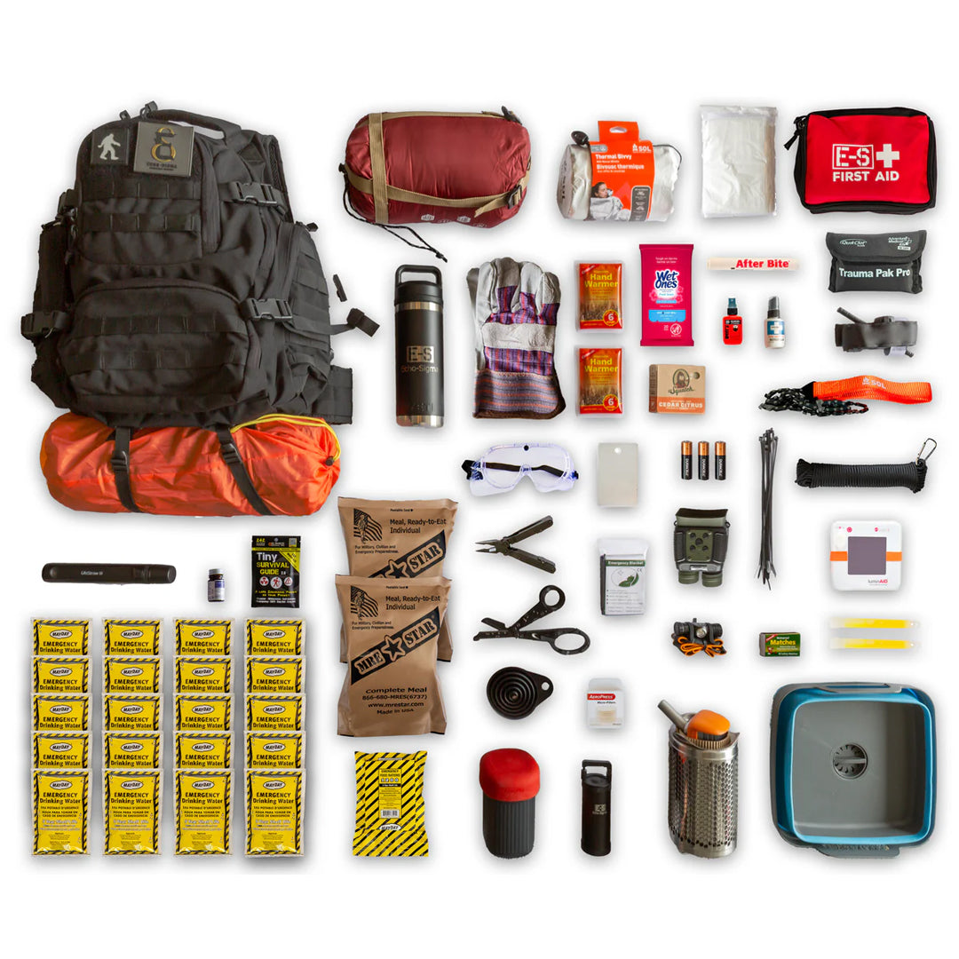 Sasquatch Seeker Survival Bag - Waterproof Outdoor Emergency Kit for Camping, Hiking & Wilderness Adventures