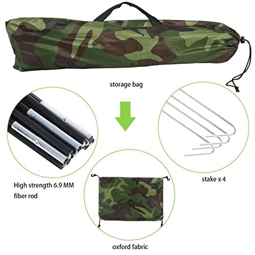 1 Person Portable Outdoor Camping Tent - Lightweight & Waterproof for Hiking, Backpacking & Travel - Perfect for Solo Adventures & Emergency Shelter