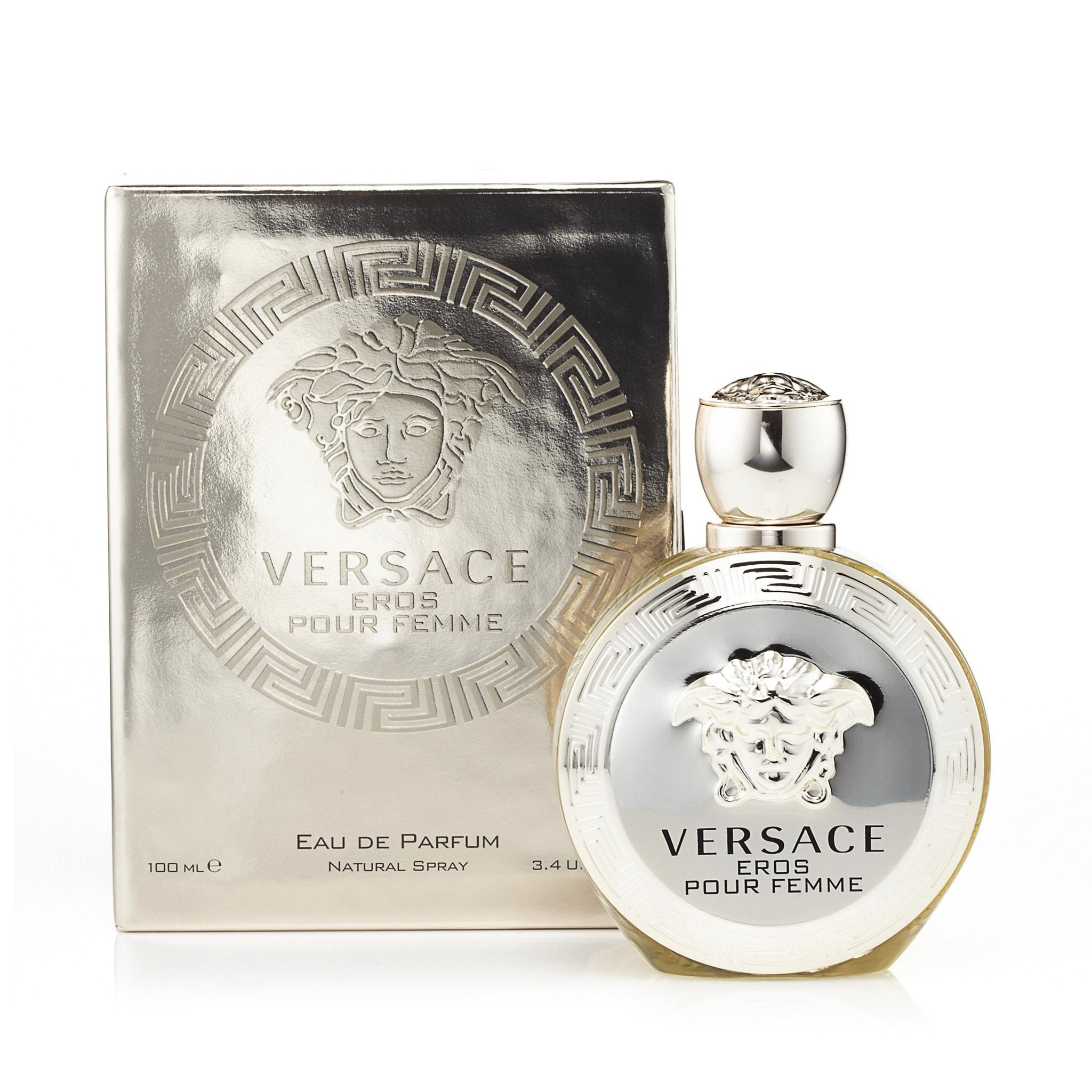 Versace Eros Women's Perfume - Floral Fruity Eau De Parfum Spray for Women - Long Lasting Luxury Fragrance for Date Night & Special Occasions