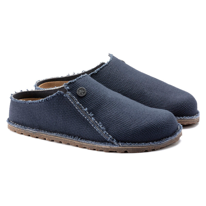 Birkenstock Zermatt Canvas Textile Leather Slippers - Comfortable House Shoes for Men & Women | Perfect for Indoor Relaxation, Spa Days & Cozy Evenings at Home