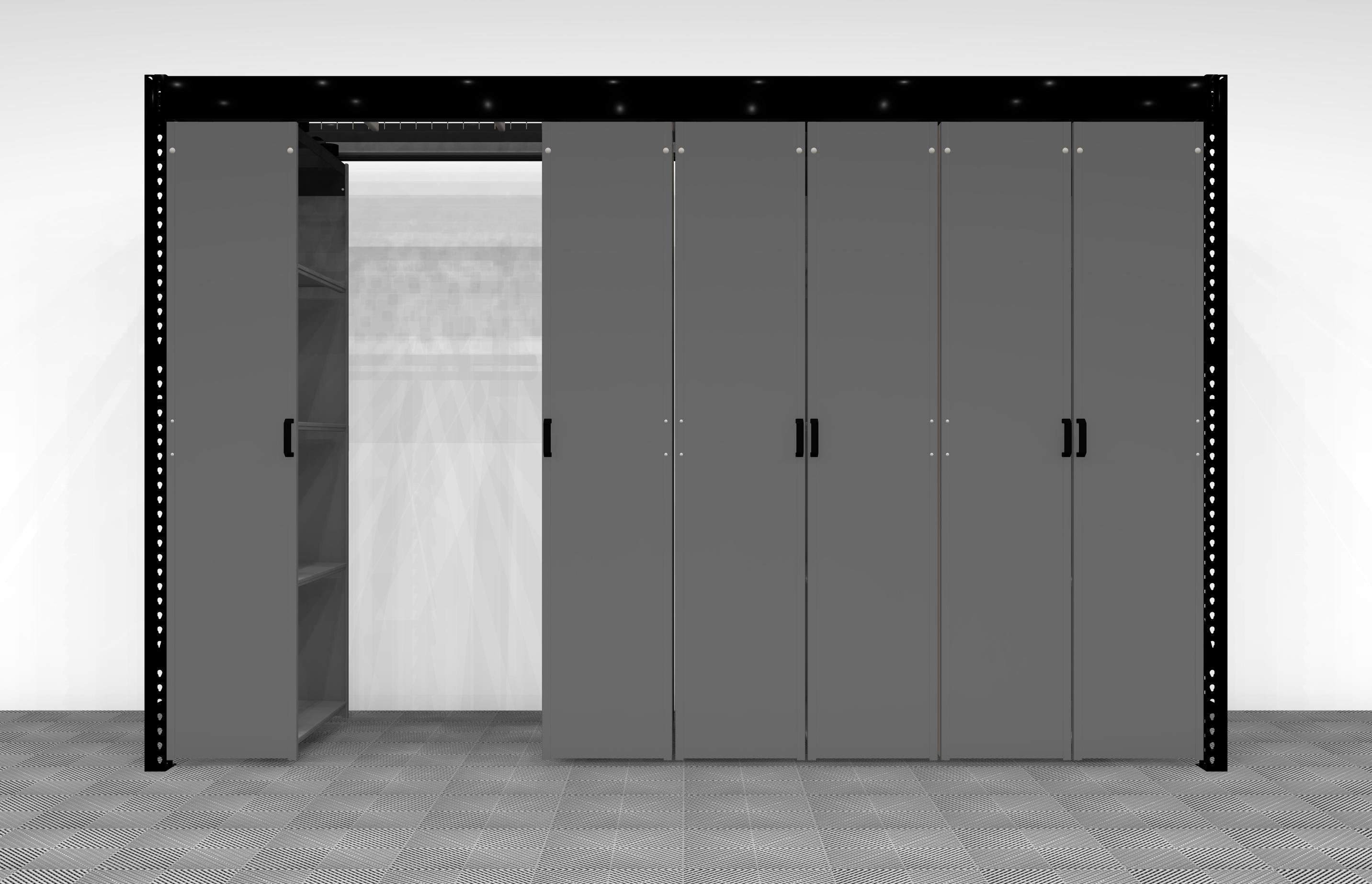 Levrack Heavy Duty Storage Shelving Units - Durable Metal Shelves for Garage, Warehouse & Home Organization