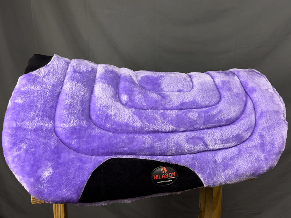 32X36 HILASON Western Endurance All-Purpose Fleece Saddle Pad for Horses - Comfortable & Durable Riding Pad for Trail, Ranch & Training Use