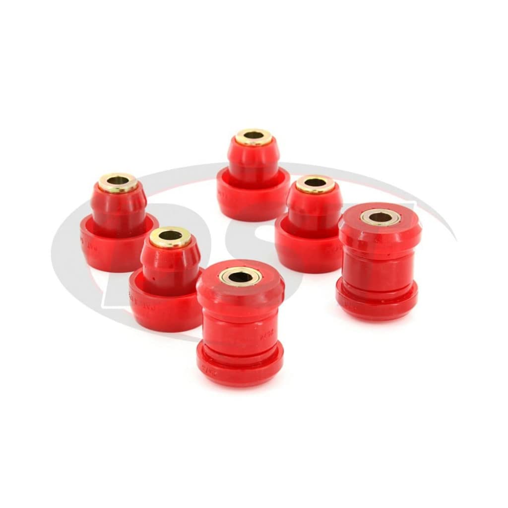 Energy Suspension Control Arm Bushing Set Front Red 16.3119R for Honda Prelude 1997-2001 | Performance Suspension Upgrade for Smoother Ride & Better Handling