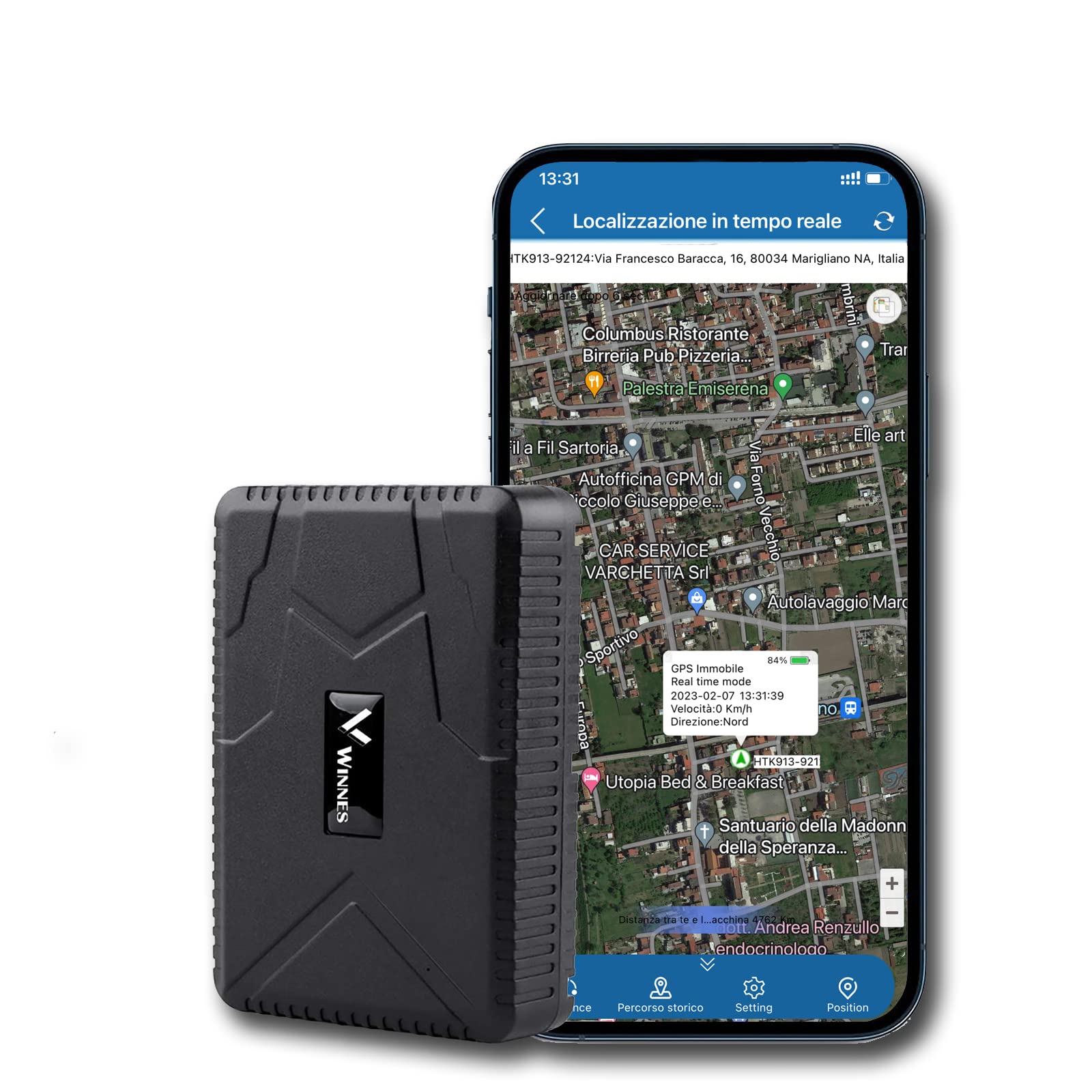 Zeerkeer Strong Magnetic GPS Tracker for Vehicles - Real-Time Car Tracking Device with 120 Days Battery Life, Anti-Theft Alarm & Free Mobile App | Perfect for Cars, Trucks, Boats & Fleet Management