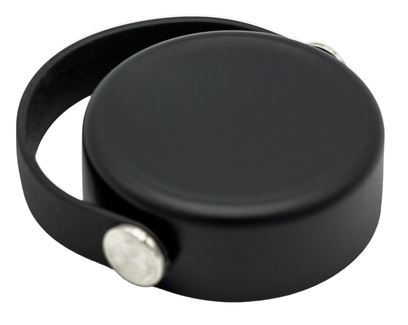 Polorce Wide Mouth Flex Cap (Black) - Universal Lid for Hydro Flask & All Wide Mouth Water Bottles - Perfect for Hiking, Gym & Outdoor Activities