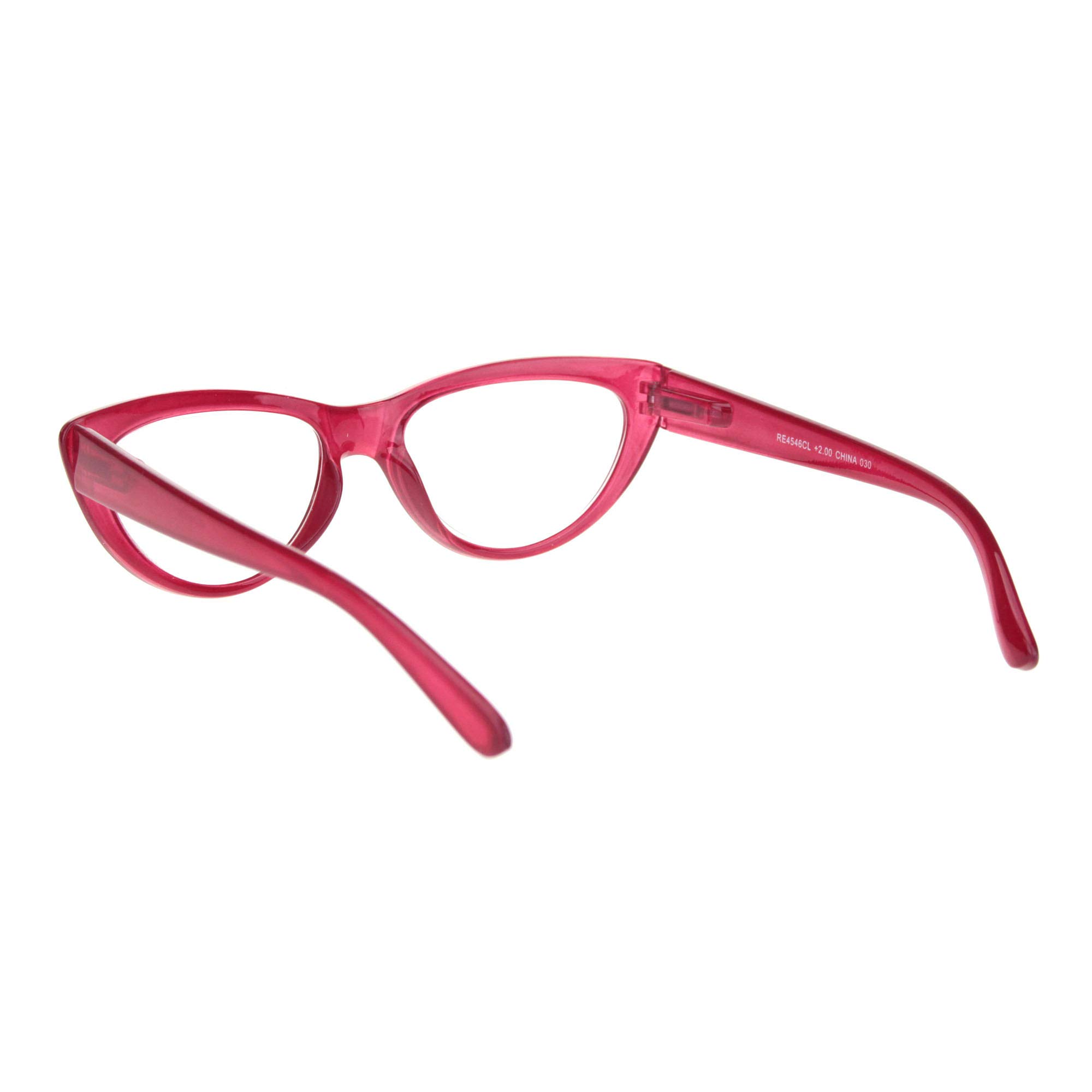 PASTL Women's Reading Glasses with Magnifying Lens - Stylish Cateye Frame in Vibrant Colors - Perfect for Reading, Crafts & Close Work