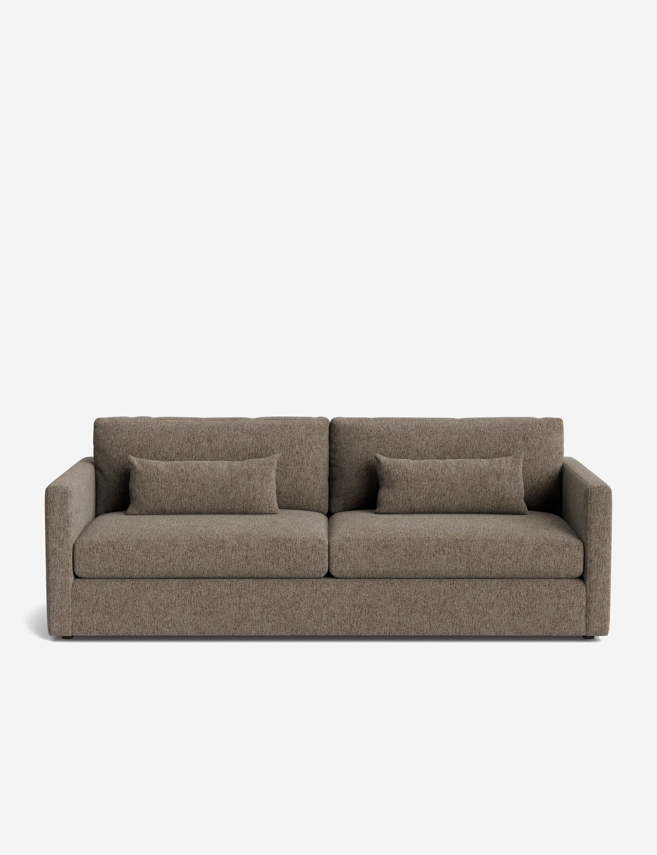 Durham Sofa - Modern Comfortable 3-Seater Couch for Living Room, Home Theater & Lounge - Soft Fabric Upholstery with Sturdy Wooden Frame - Perfect for Relaxing, Entertaining & Family Gatherings