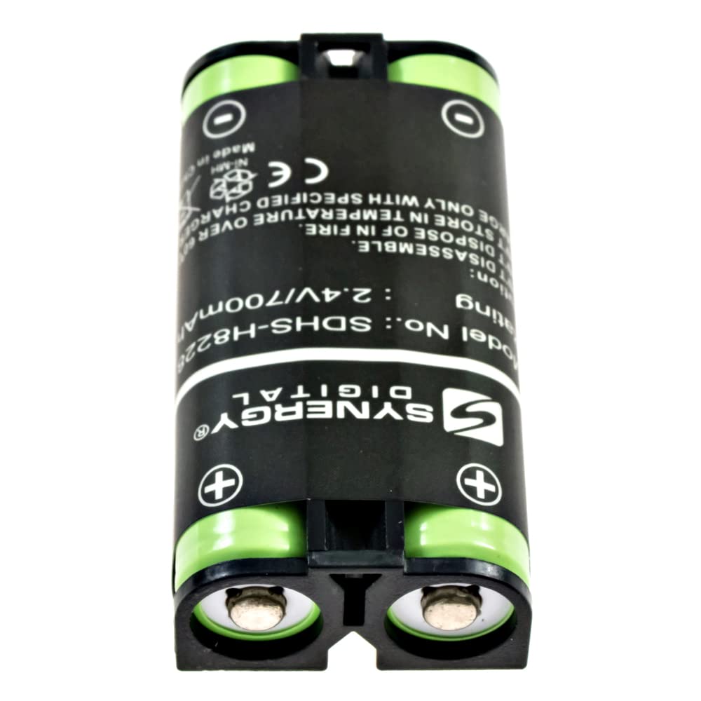 Synergy Digital Replacement Battery for Sony MDR-RF995RK Wireless Headset - 2.4V 700mAh Ni-MH High Capacity Battery (Compatible with Sony BP-HP800-11) - Perfect for Home Theater, Gaming & Extended Listening Sessions