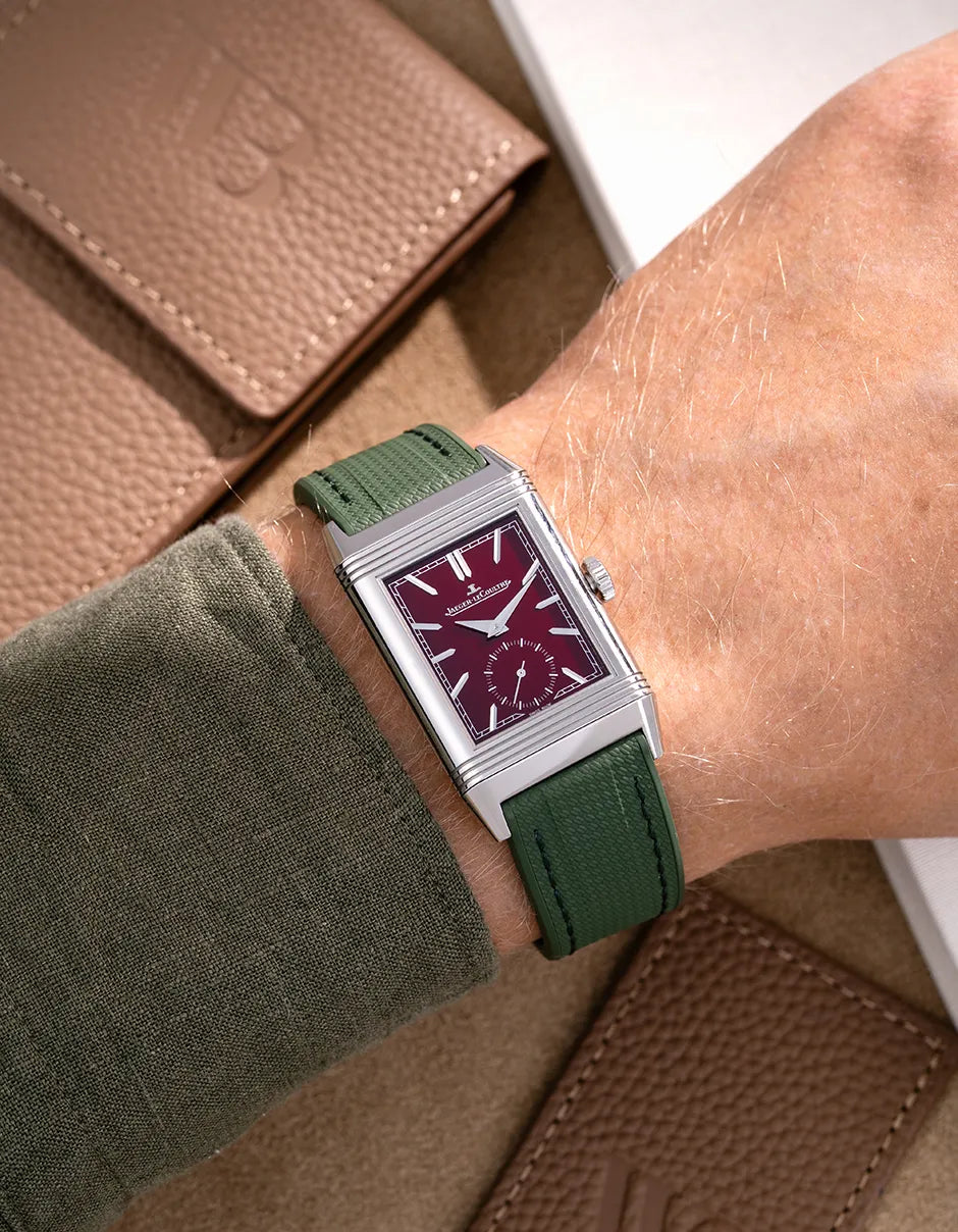20mm Genuine Leather Watch Strap for Jaeger-LeCoultre Reverso - Replacement Band for Men & Women, Perfect for Dress Watches, Business & Formal Occasions