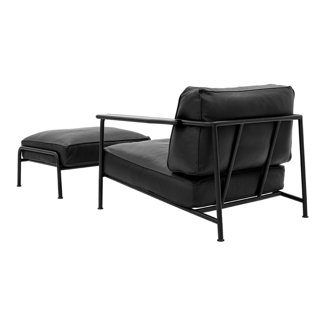 365 North Aero Footstool by Wendelbo - Modern Adjustable Ottoman for Living Room, Bedroom & Office - Comfortable Footrest with Ergonomic Design