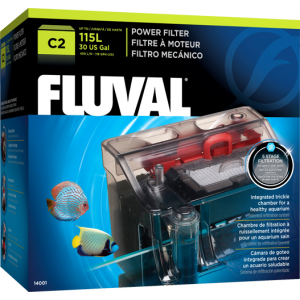 FLUVAL C Series Power Filter for Aquariums - Quiet, Efficient Water Filtration System for Freshwater & Saltwater Fish Tanks - Perfect for Home, Office, or Classroom Aquarium Setup