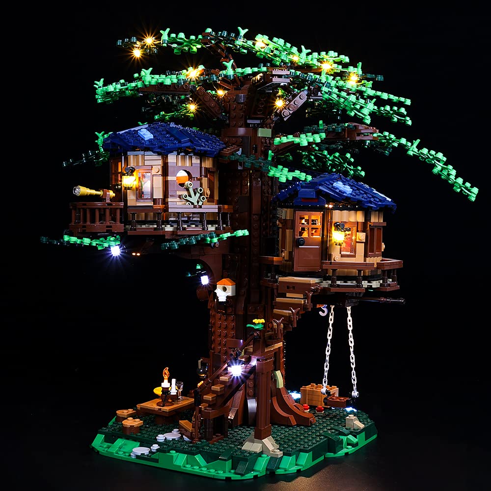 LED Light Kit for LEGO 21318 Tree House Building Blocks Model - Includes Light Kit Only | Perfect for LEGO Enthusiasts & DIY Home Decor Projects