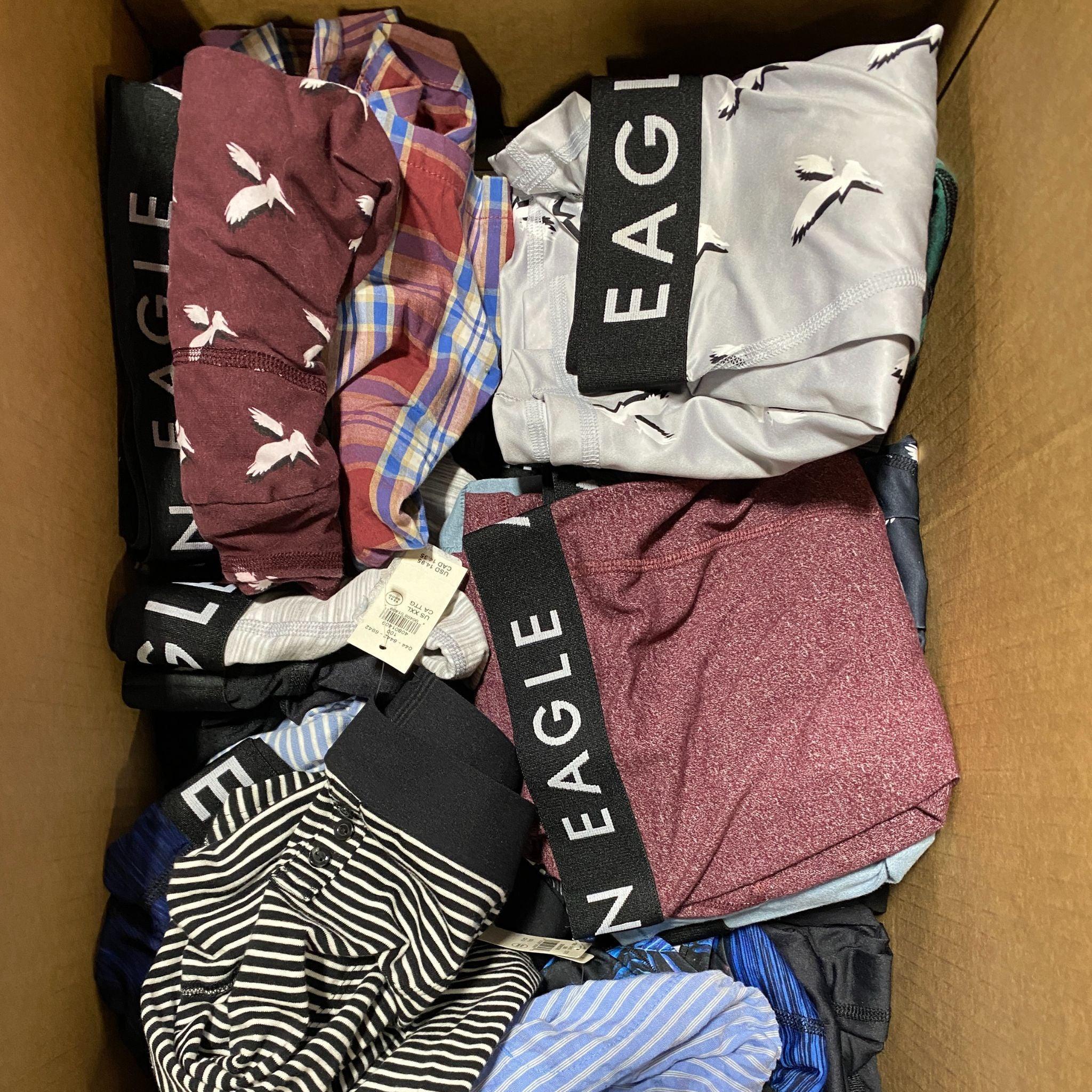 Premium Men's Underwear Mix - 100 Pcs Boxers & Briefs Assorted Styles & Sizes - Soft Cotton Comfort for Daily Wear, Gym & Travel - Bulk Wholesale Pack