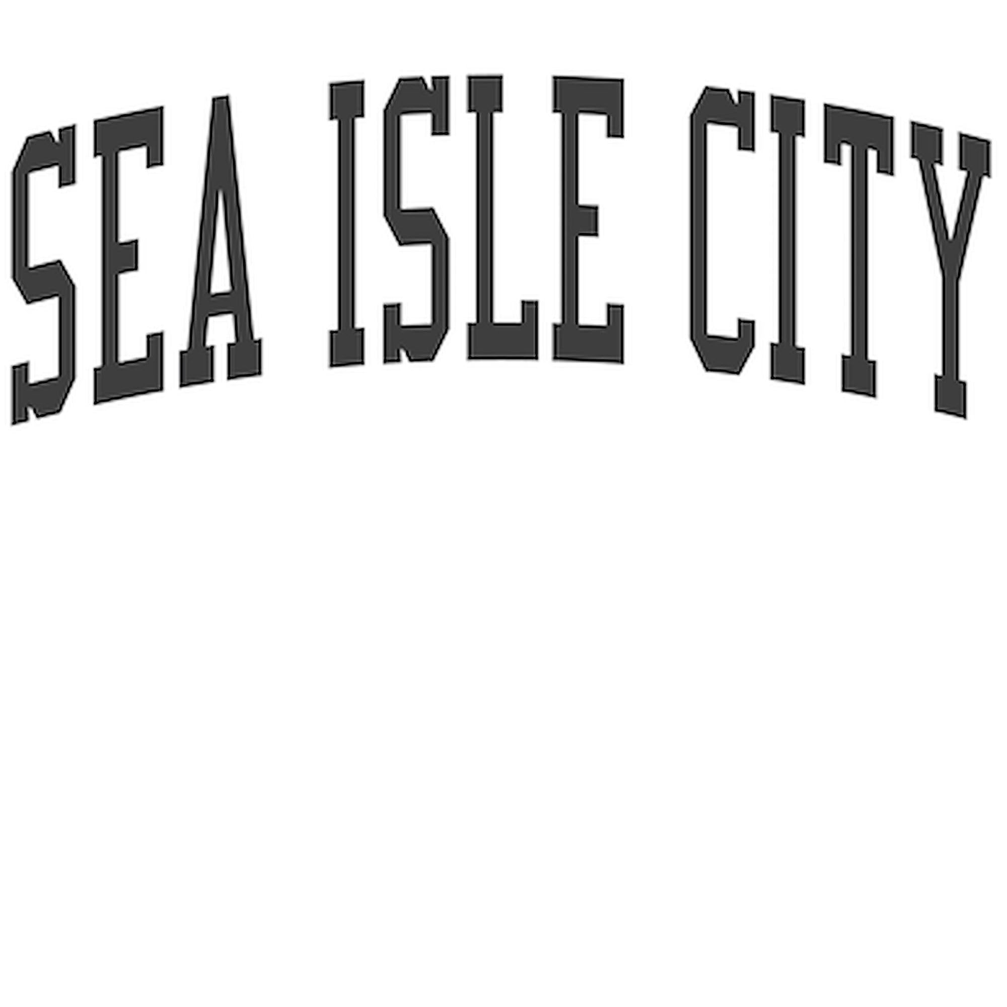CafePress Sea Isle City New Jersey NJ Black Infant Bodysuit - Cute Baby Romper for Newborns & Toddlers - Perfect for Beach Vacations & Family Photos