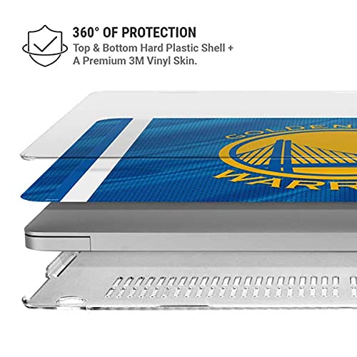 Official NBA Golden State Warriors Jersey Design Skin & Case for MacBook Pro 16-inch (2019-2020) | Protective Laptop Cover for Work, School & Travel