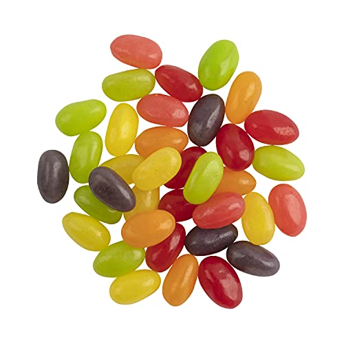 OliveNation Mini Gourmet Jelly Beans - Assorted Fruit Flavors & Colors, Non-GMO, Gluten Free, Vegan Candy Snacks (8oz) - Perfect for Party Favors, Easter Baskets & Office Treats