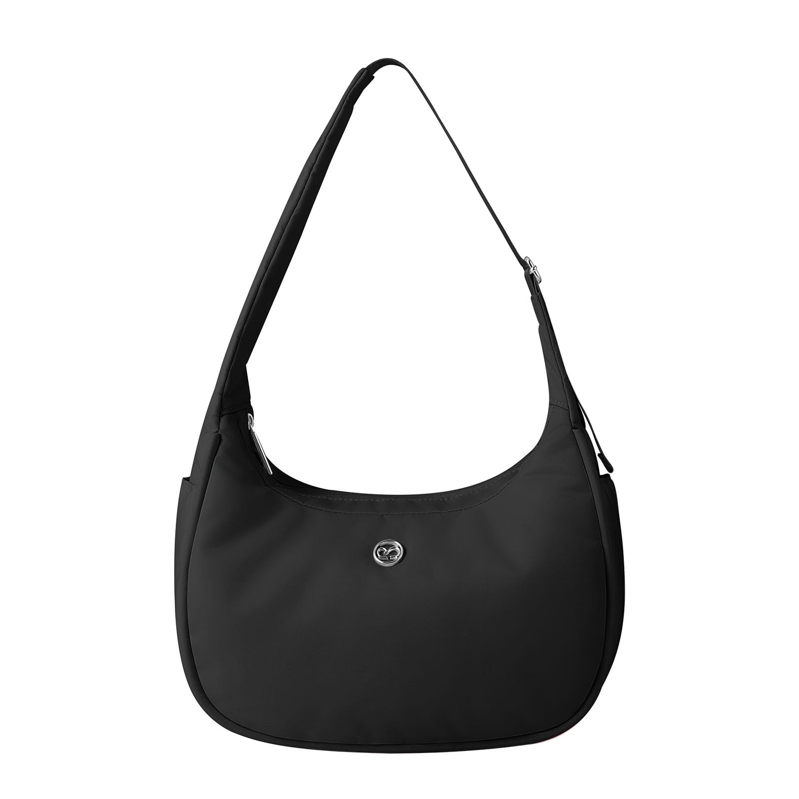 Babysun Mini Shoulder Bag for Women - 4L Nylon Crescent Crossbody Purse, Small Underarm Tote Handbag - Perfect for Travel, Shopping & Everyday Use