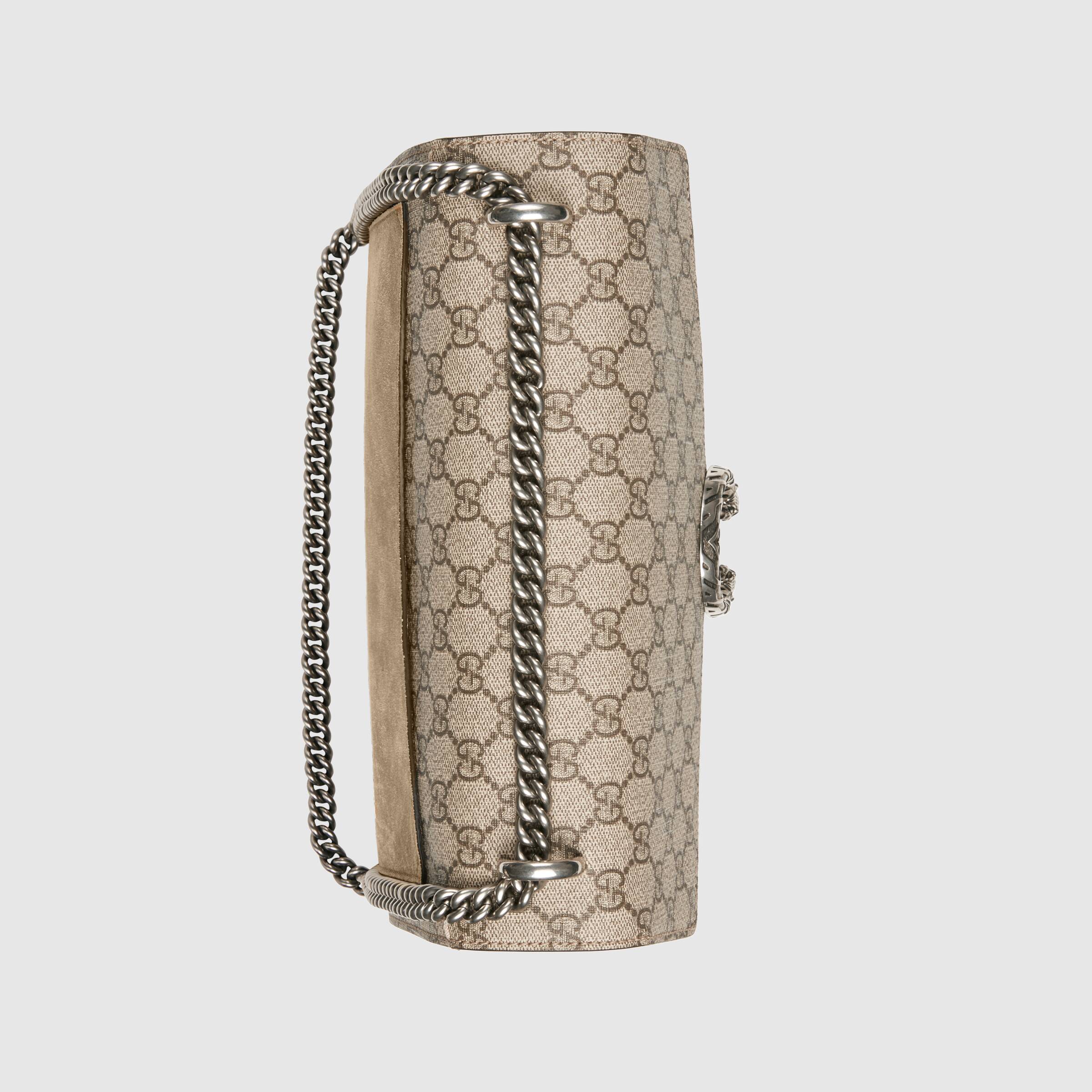 Gucci Dionysus GG Supreme Mini Bag in Beige & Brown | Luxury Crossbody Bag for Women | Perfect for Parties, Dates & Everyday Use
