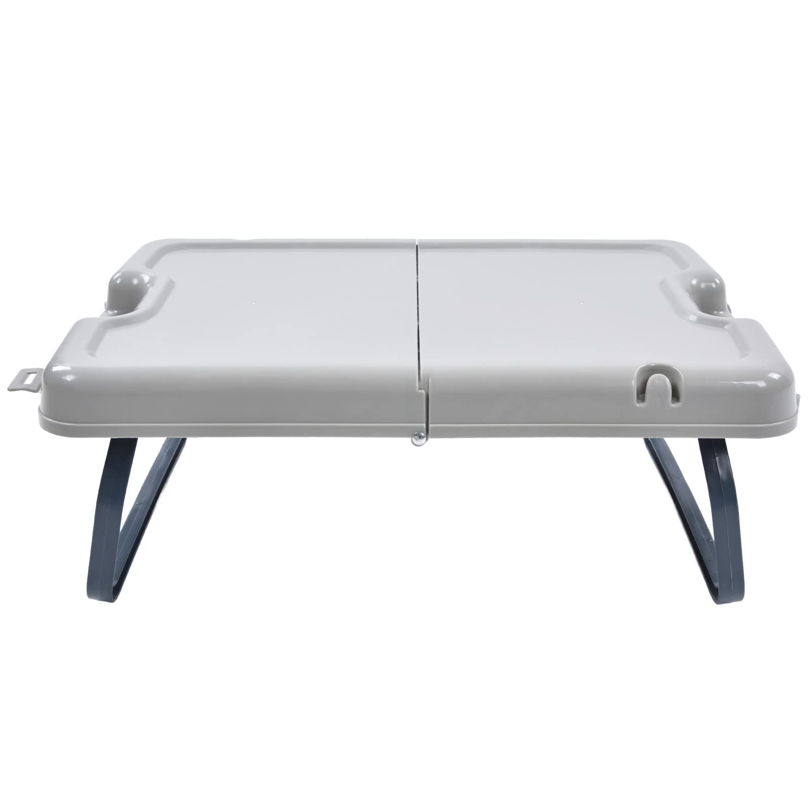 Lightweight Portable Folding Plastic Table - Multi-Functional Indoor Outdoor Card Table with Large Capacity for Picnic, Party, Camping, BBQ, Tailgating & Home Use