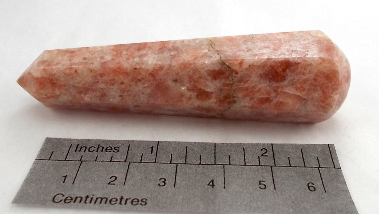 Sunstone Healing Wand - Natural Crystal Energy Tool for Meditation & Reiki - Now Only $34.99 (Was $44.99) - Perfect for Spiritual Healing, Chakra Balancing & Home Decor