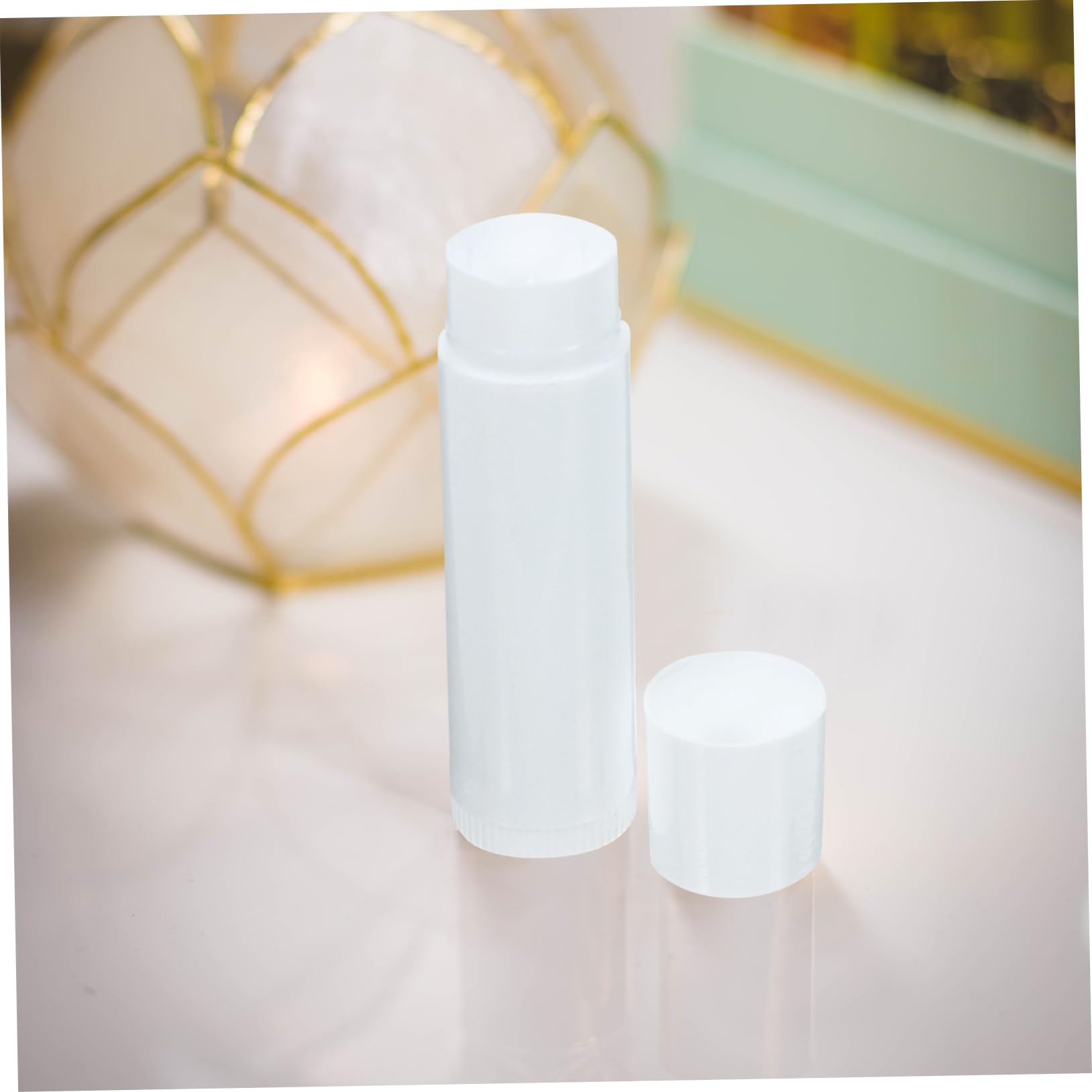 50pcs Empty Lip Balm Tubes with Lids - DIY Lipstick Containers for Homemade Lip Balm & Wax - Refillable Lip Gloss Tubes for DIY Cosmetics & Beauty Products - Perfect for DIY Lip Care, Gifts & Small Business Packaging