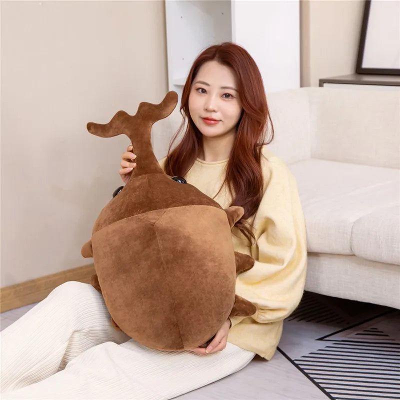 50/60cm Cute Cartoon Insect Plush Toys - Kawaii Anime Stuffed Animals, Soft Body Pillow for Kids & Baby Gifts | Perfect for Nursery Decor, Birthday Presents & Cuddling Companions